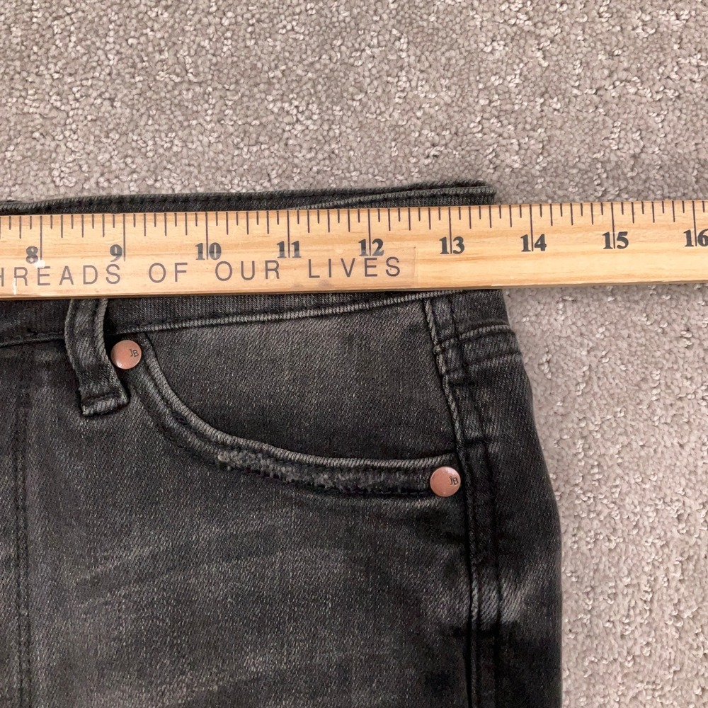 Judy‎ Blue LA Jeans Womens 3/26S Black JB88787 Whisker High Rise Bootcut Faded - Picture 5 of 12